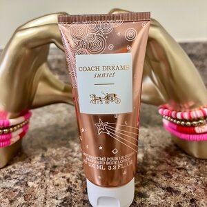 Coach Dreams Sunset Eau de Parfum 3.3 FL Ounce Body Lotion Brand New